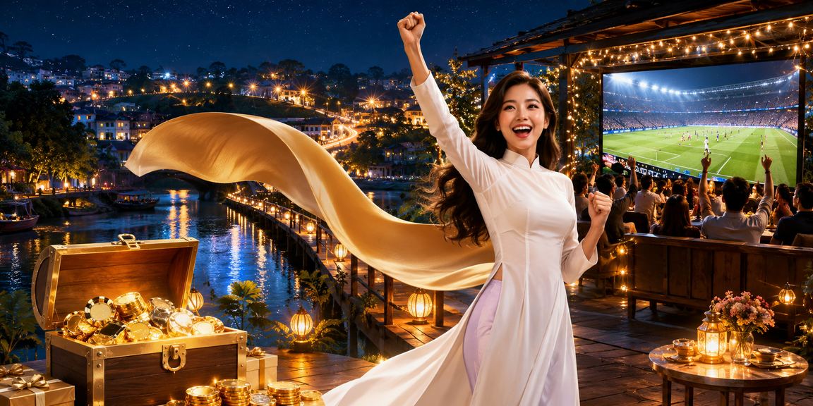 Người dùng Đà Lạt mặc áo dài xem phân tích cá cược trên nền tảng five888