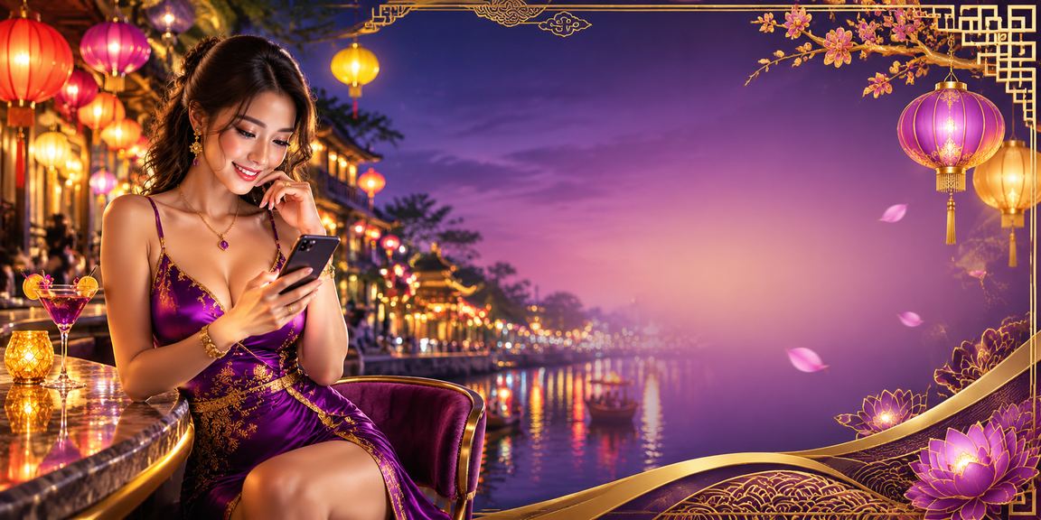 Người chơi Hà Nội trải nghiệm casino trên điện thoại dưới ánh đèn lồng về đêm