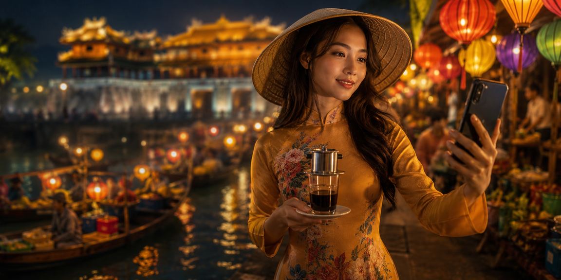 Người dùng tại Huế tra cứu FAQ five888 bên tách cà phê