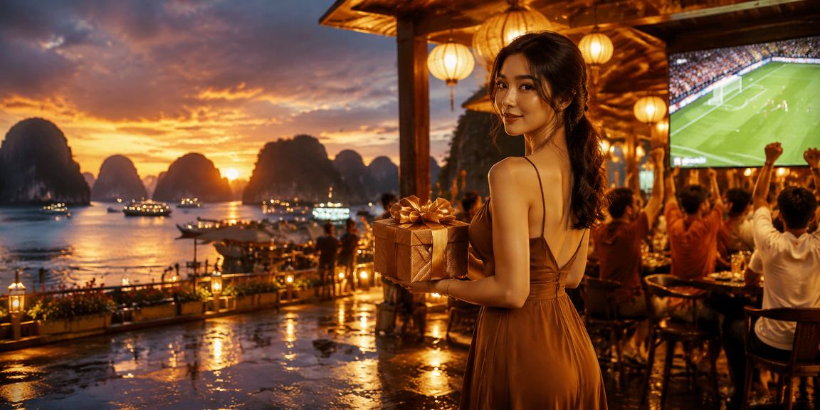 Cảnh đặt cược casino sôi động với người chơi Việt Nam tại bàn bài